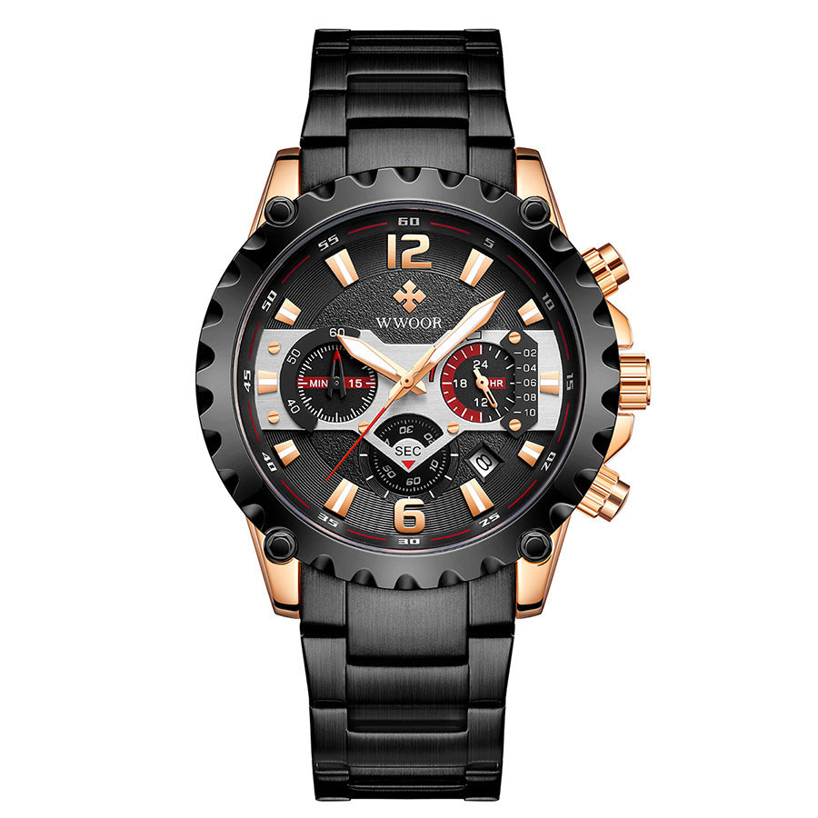 Wwoor business casual men's Watch