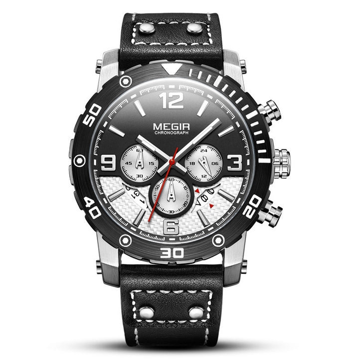 Men's Luminous Sports Chronograph Watch